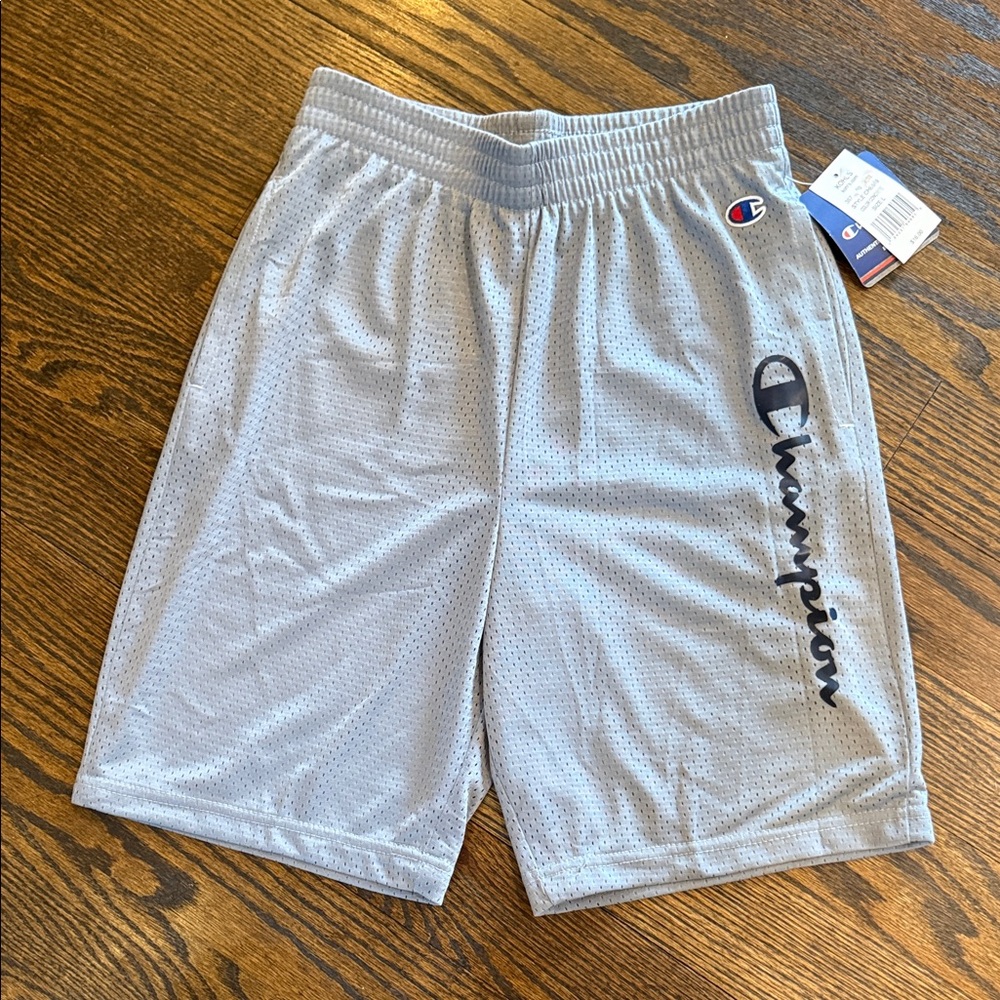 Champion Boy’s Light Gray Athletic Shorts